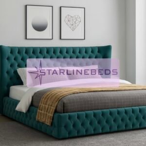 Wingback Emperor Bed
