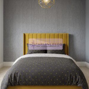 Line Wingback Bed Big Foot End