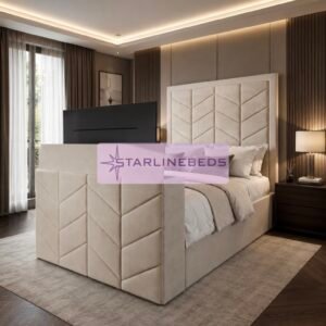 Chevron TV Bed