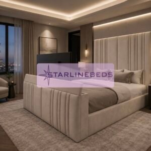 Solaris Tall Split Headboard TV Bed