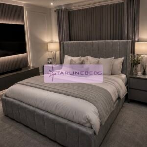 Imperial Wingback Bed